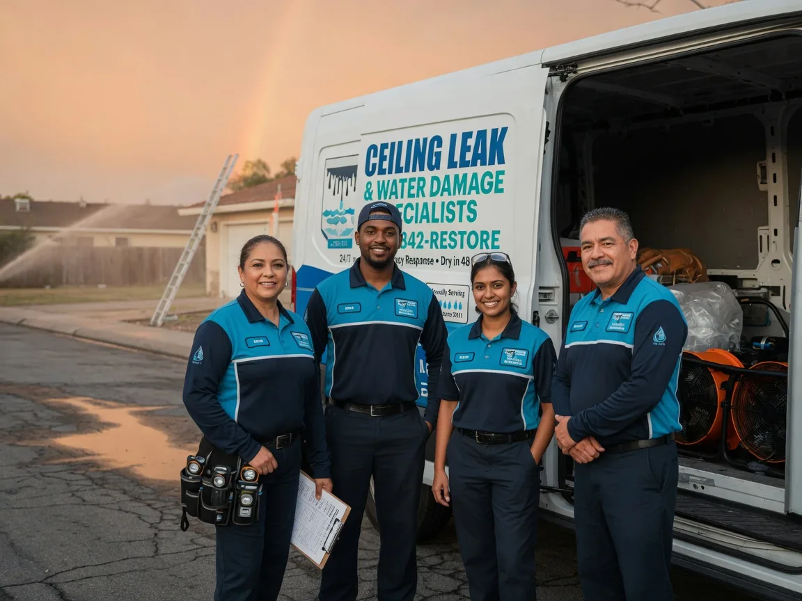 Ceiling Leak Cleanup company in South Bristol, ME
